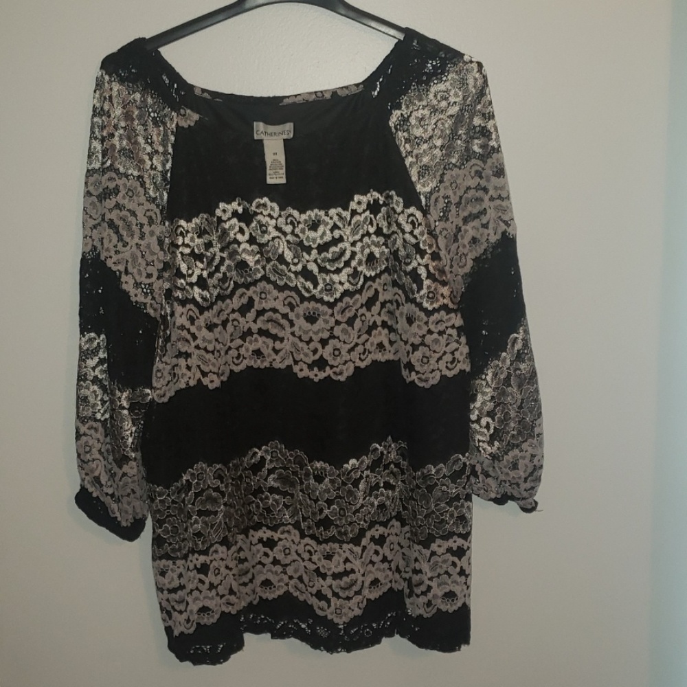 Catherines lace blouse